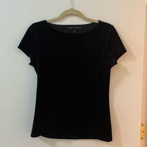 White House Black Market Velvet Top